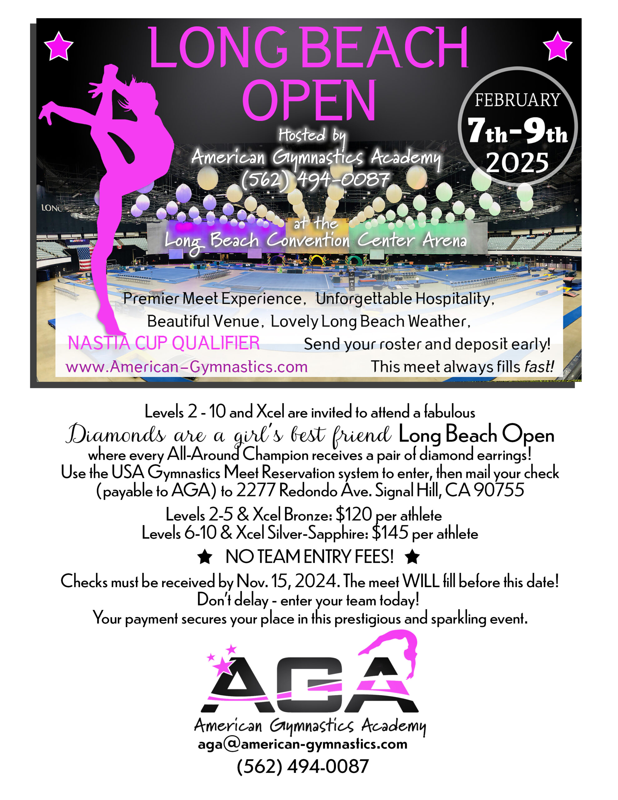 Long Beach Open 2025 American Gymnastics Academy